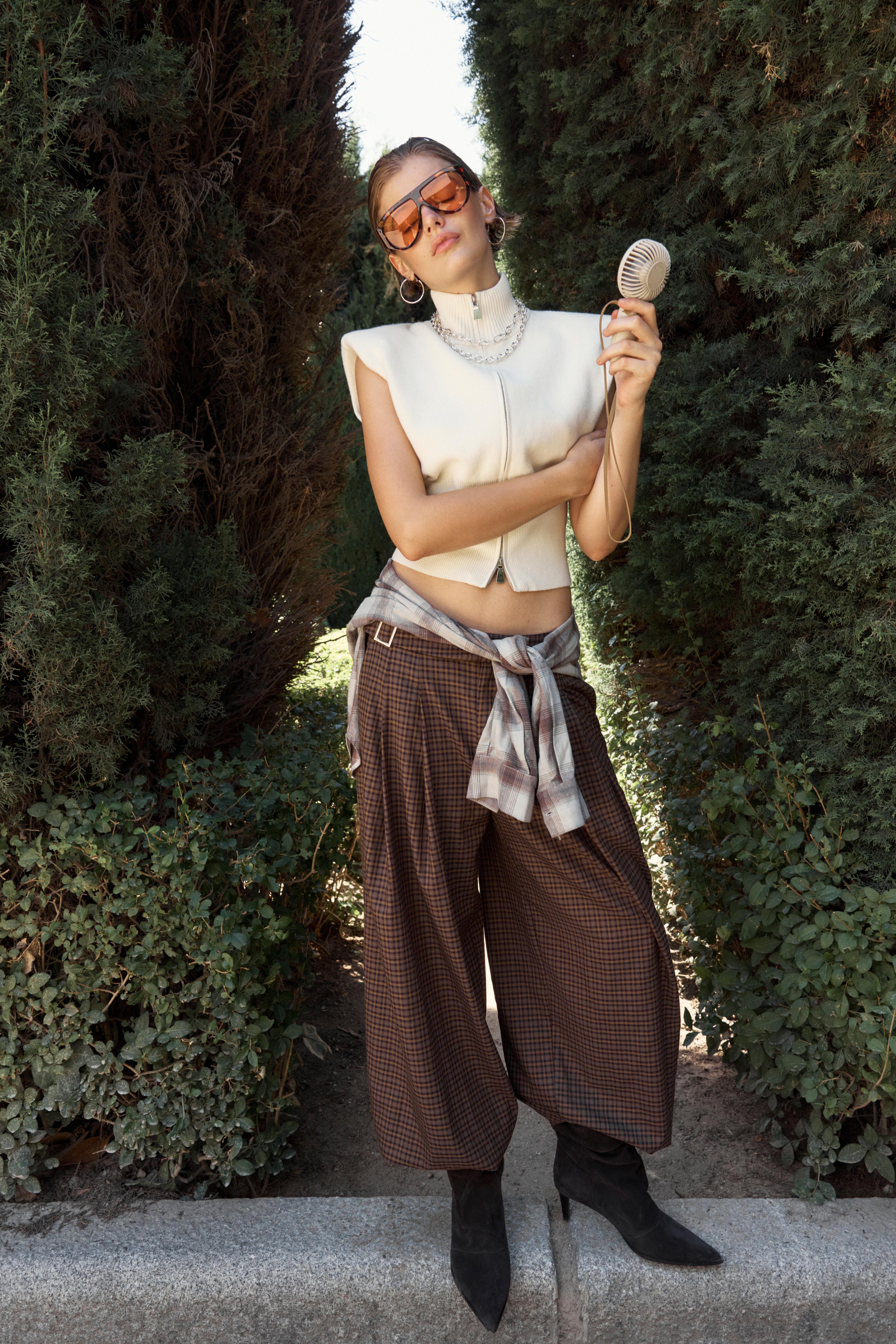Stradivarius Tokalı balon pantolon