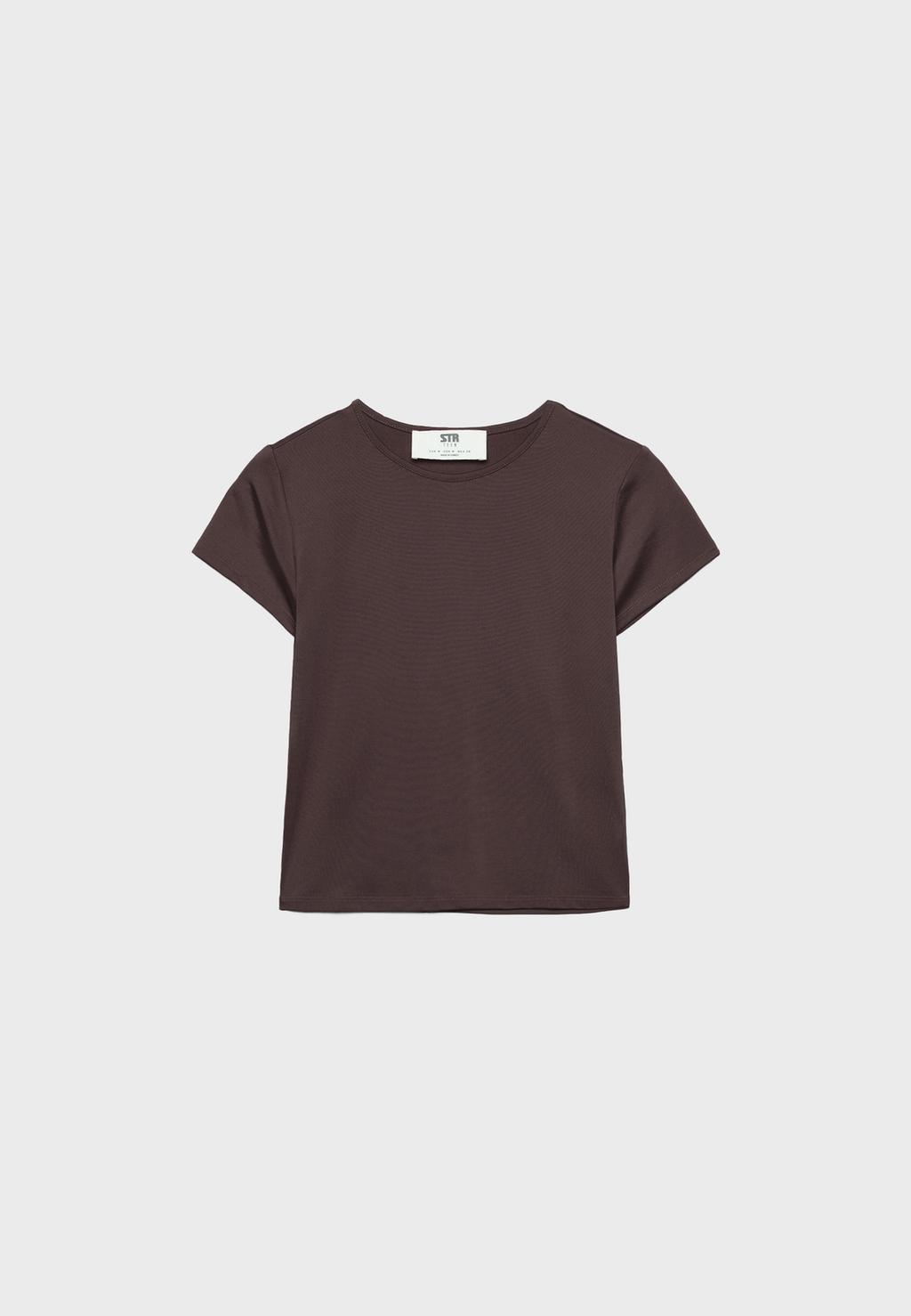 Basic-T-Shirt aus Polyamid