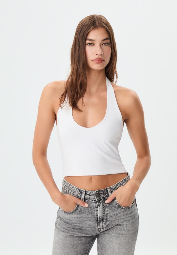 top corto halter