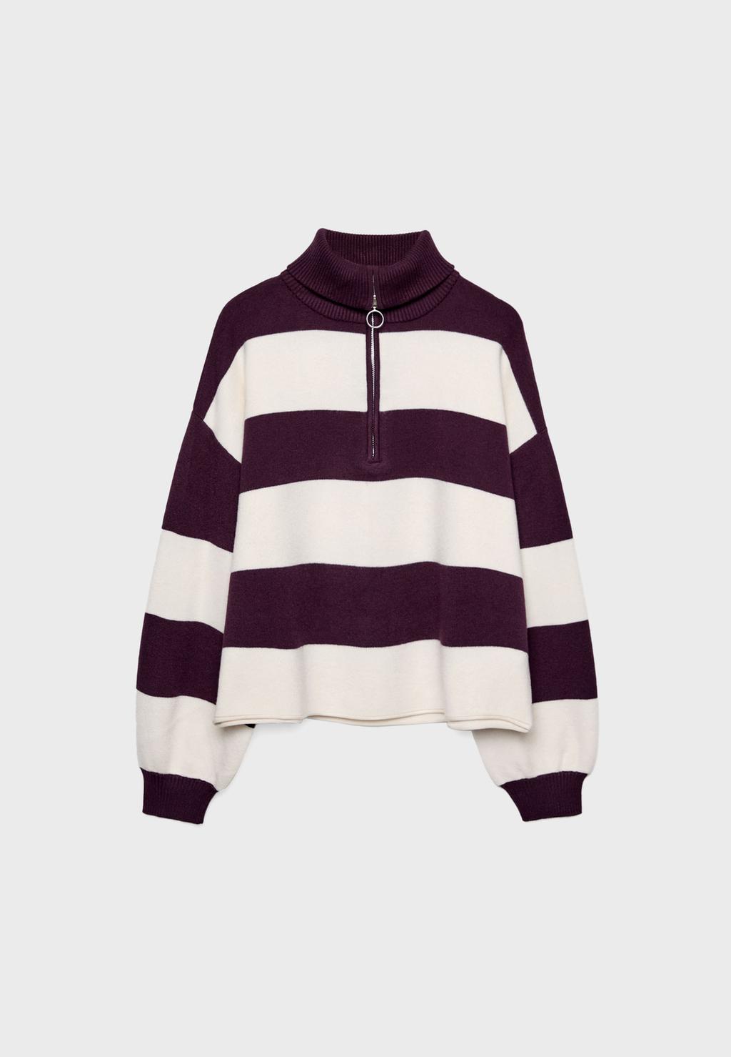 Jersey punto cremallera