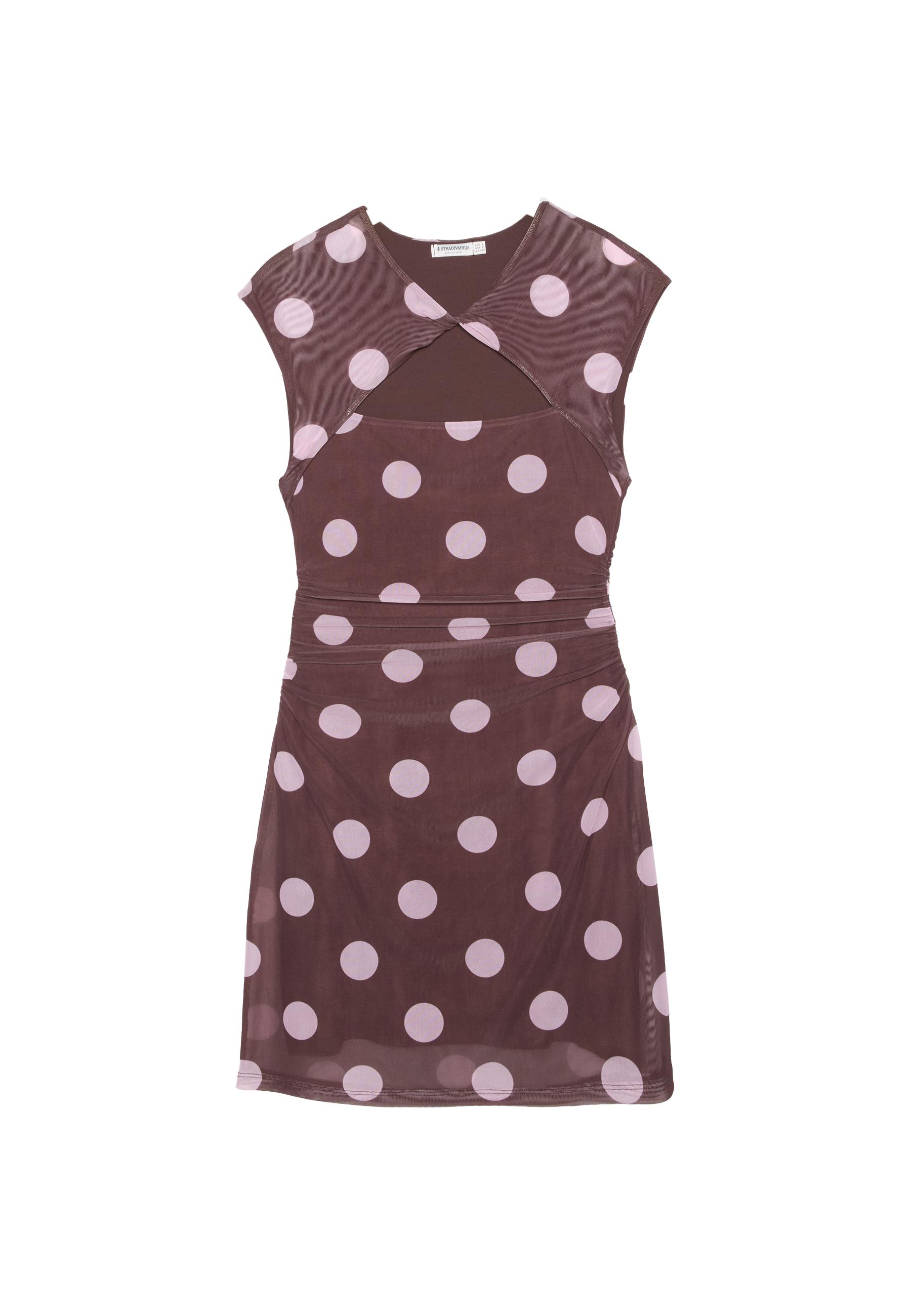 Kısa Qipao düğümlü elbise - Görsel 17