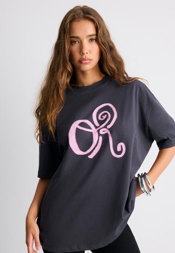 tshirt cropped com estampado
