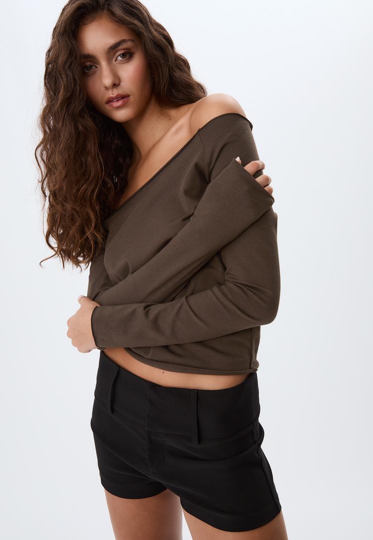 off the shoulder top