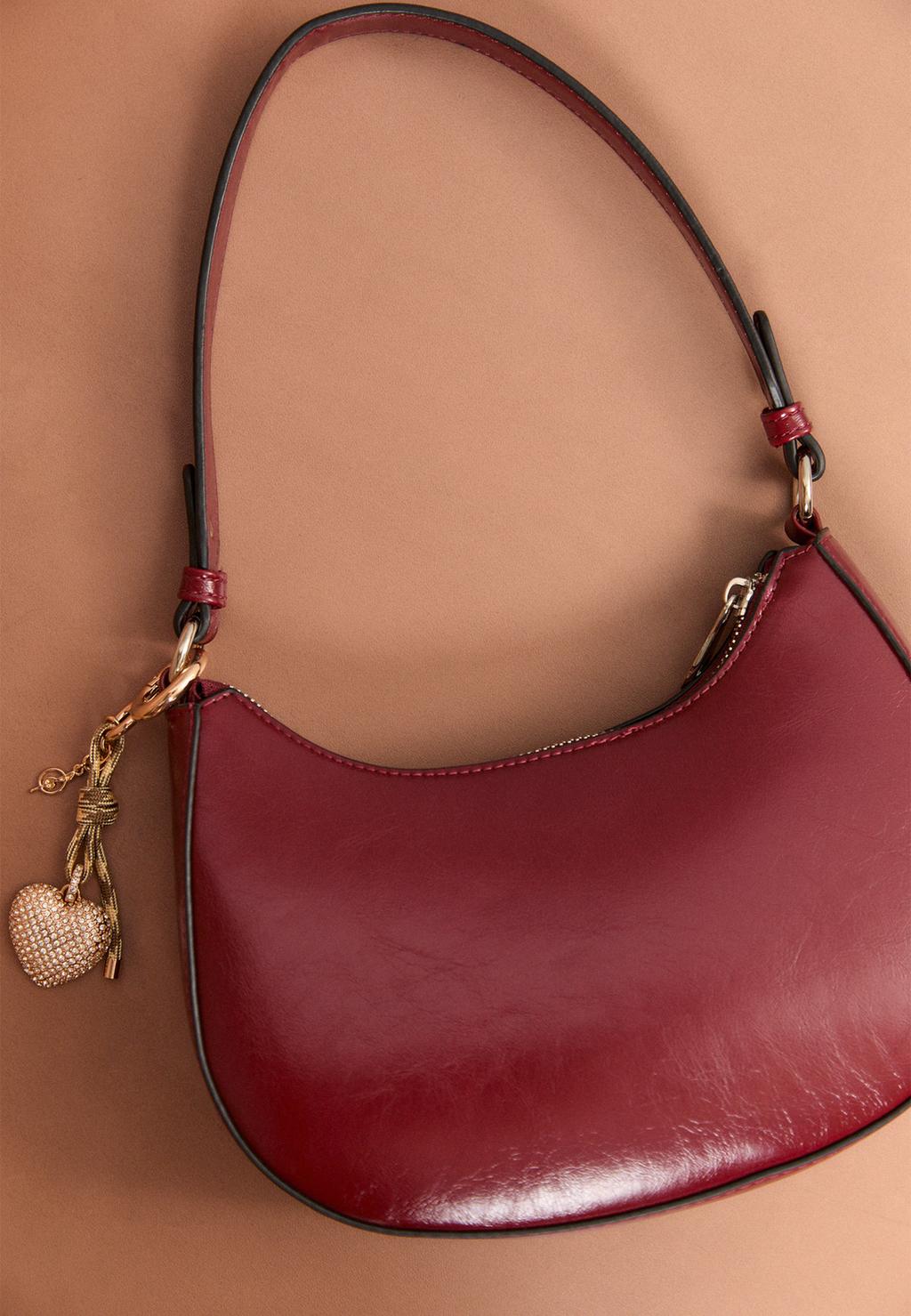 Half-moon shoulder bag