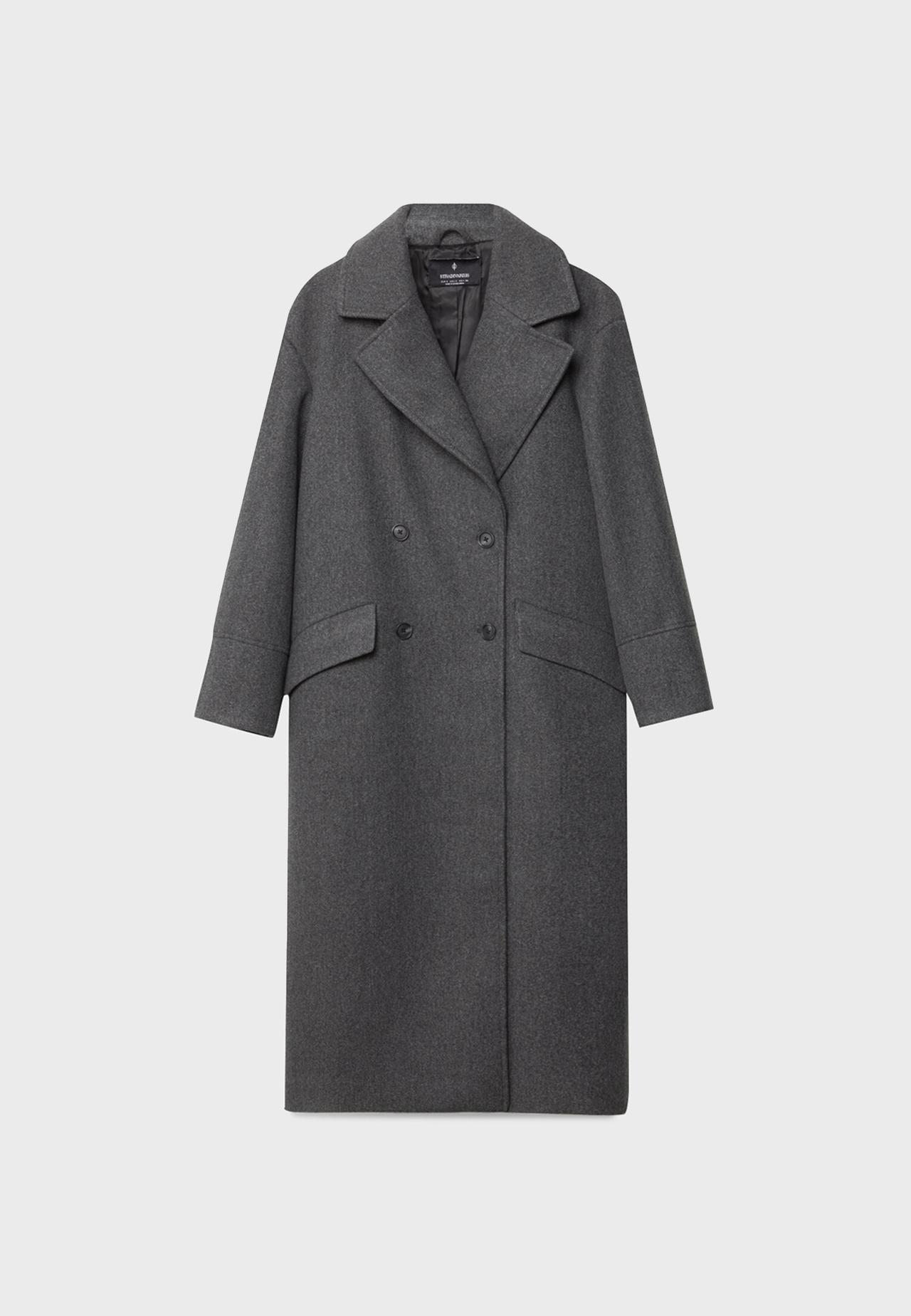 Manteau oversize au toucher doux