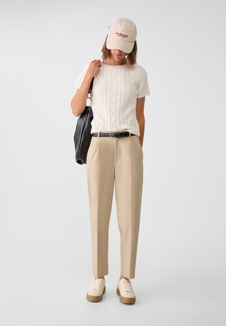 pantalon vestir cinturon