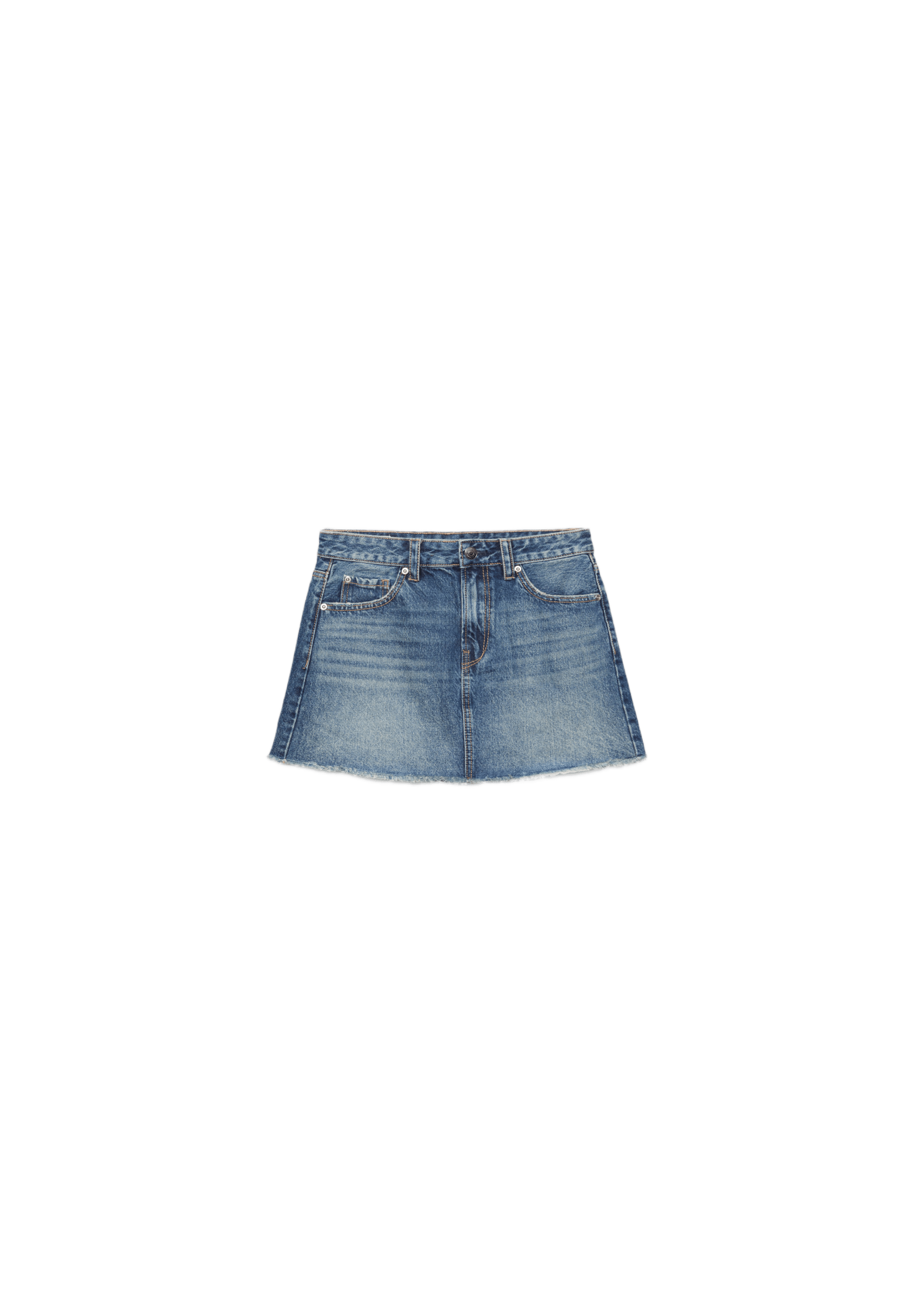 D60 Mini denim etek - Görsel 9
