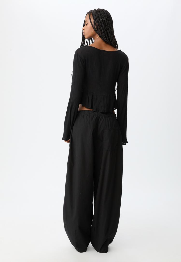 camisa lazada volantes