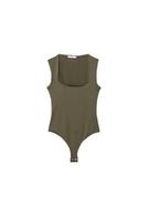 Kare yaka poliamid body - Görsel 22