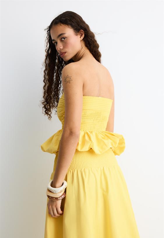 bustier balloon top