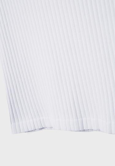 Basic seamless polo T-shirt — White 9