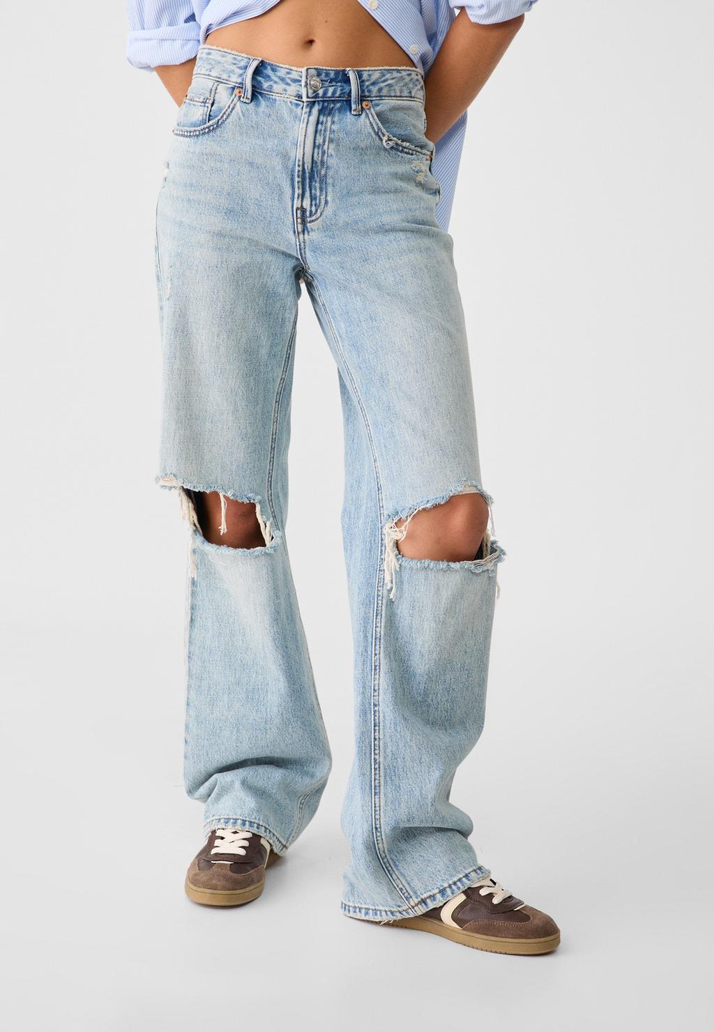 D92 straight wide-leg jeans