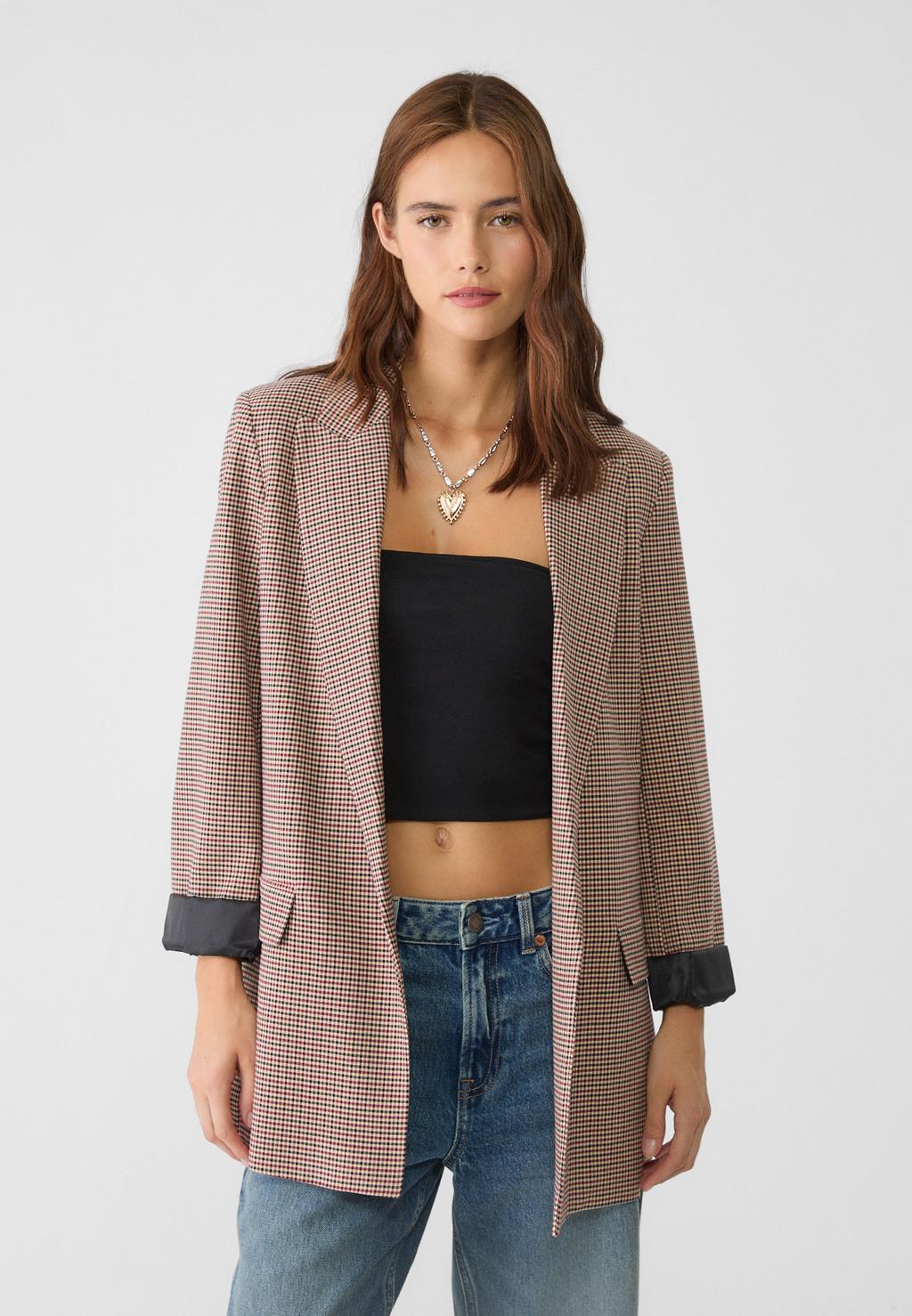 Open blazer