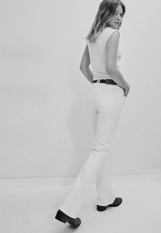 jeans d68 bootcut avec ceinture