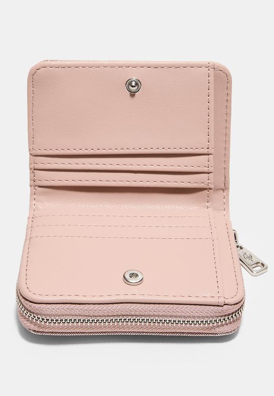 monedero cremallera brillo