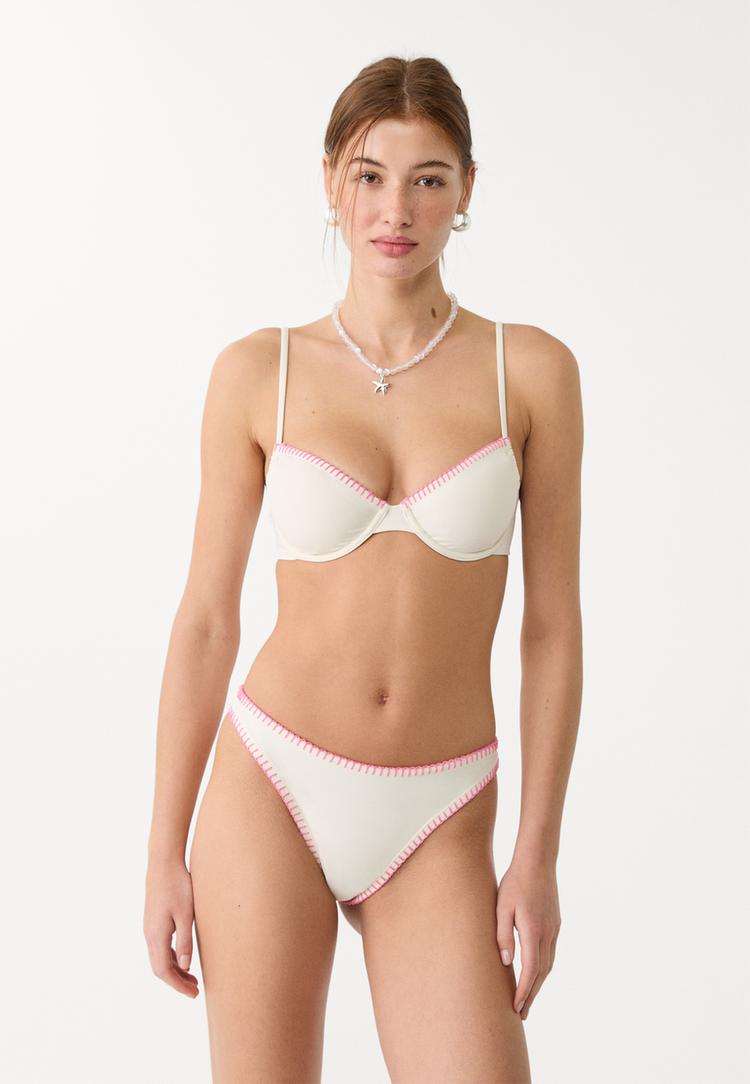 braguita bikini brasilena bordados