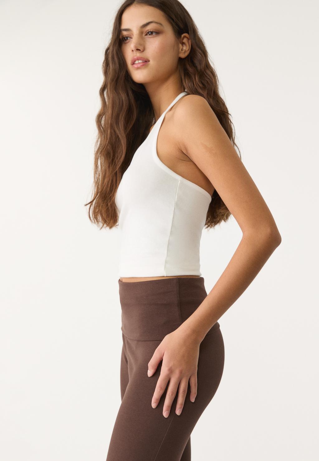 Leggings boca de sino
