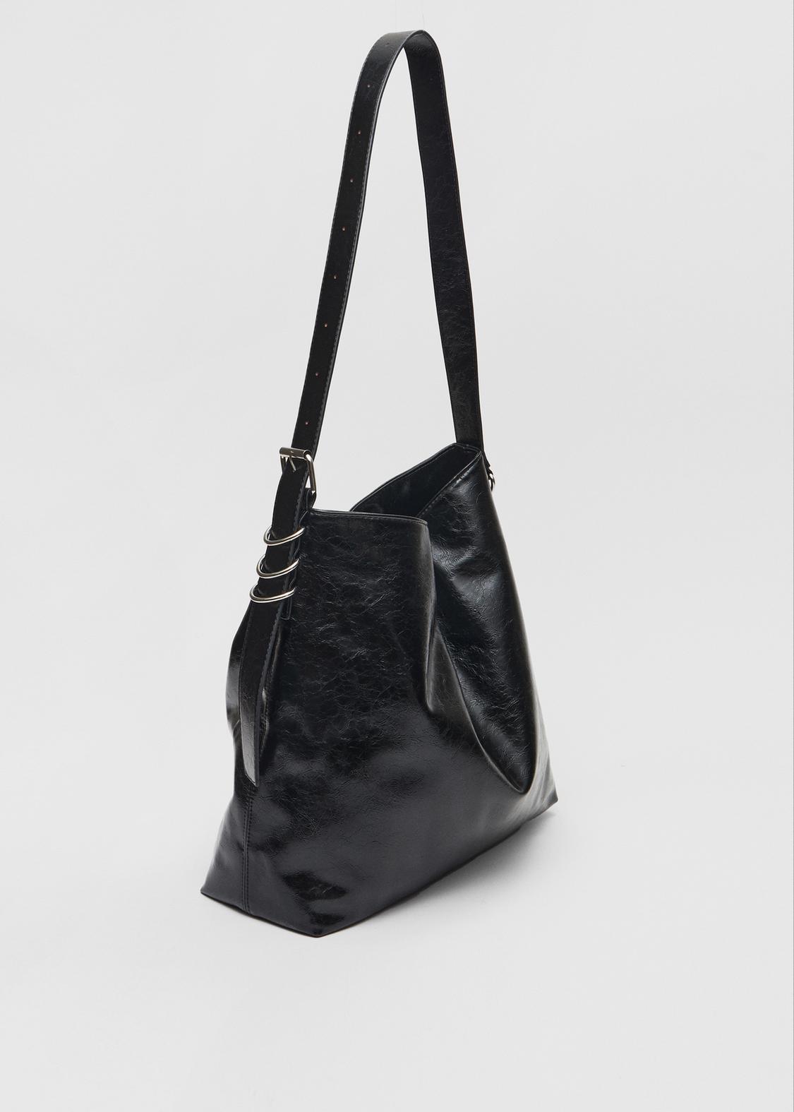 Bolso Tote Acolchado Stradivarius Bolso Negro Mujer El Nuevo Bolso