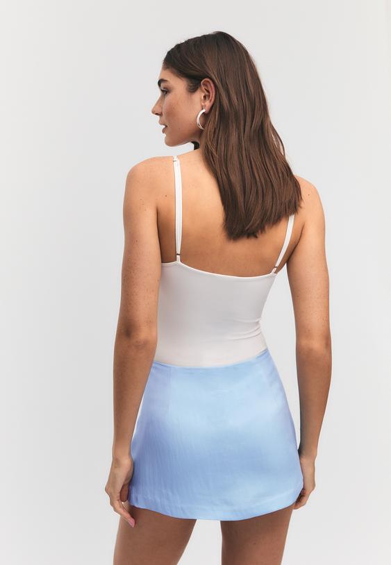 Stradivarius Mini Skort Royal Blue M