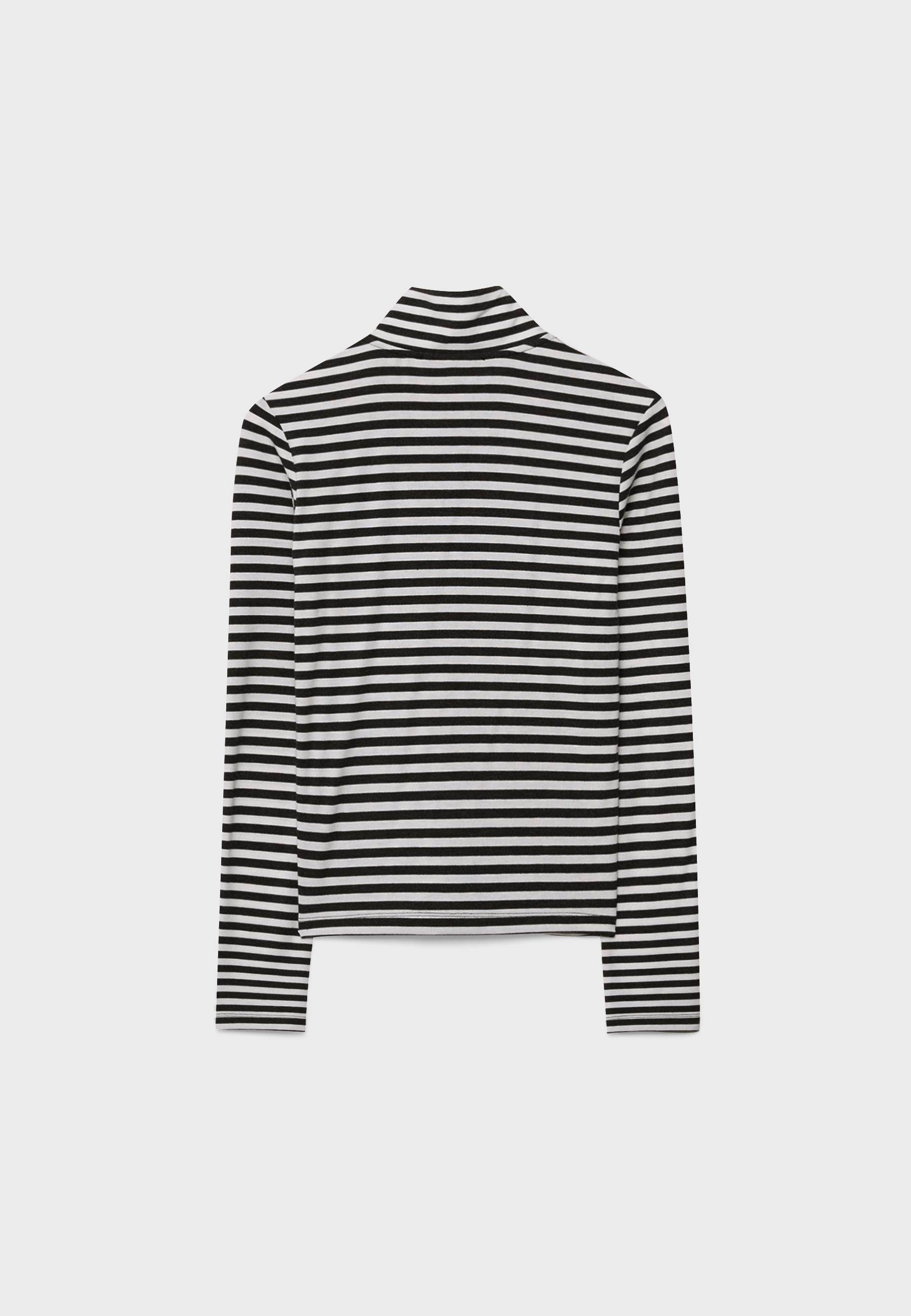 Double Zip T-shirt — Ecru