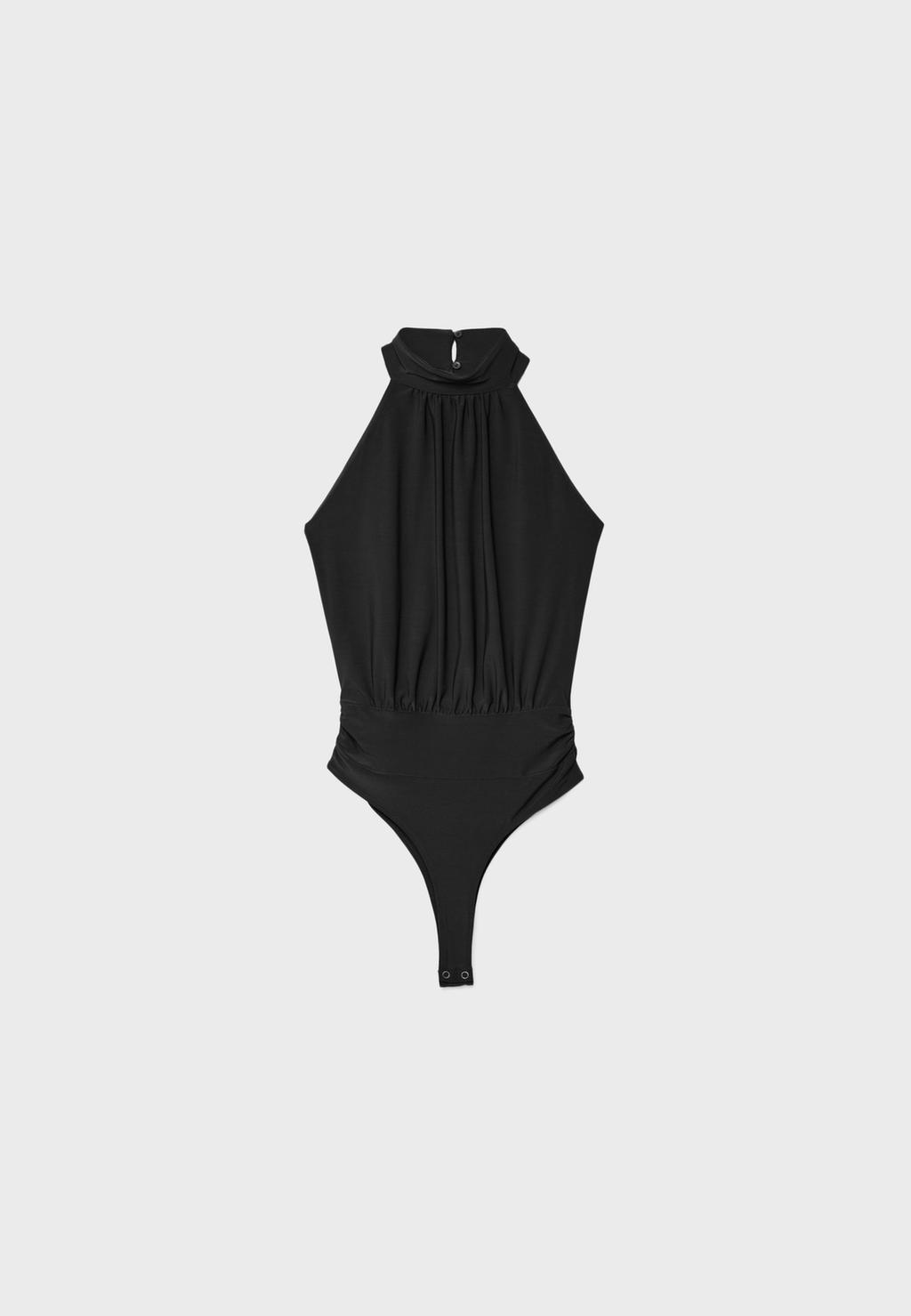 Body encolure américaine bouffant