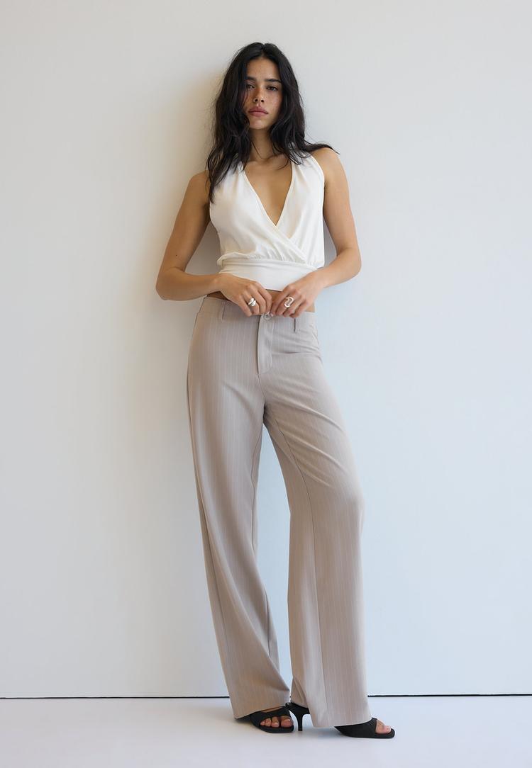 pantalon de ville droit slim l04544198