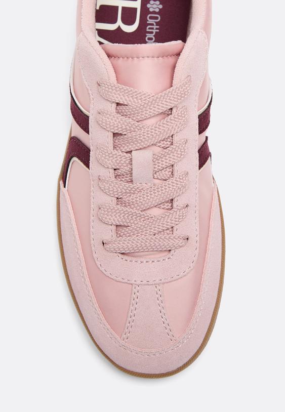 Stradivarius S011 Basic Retro Trainers Pink 6