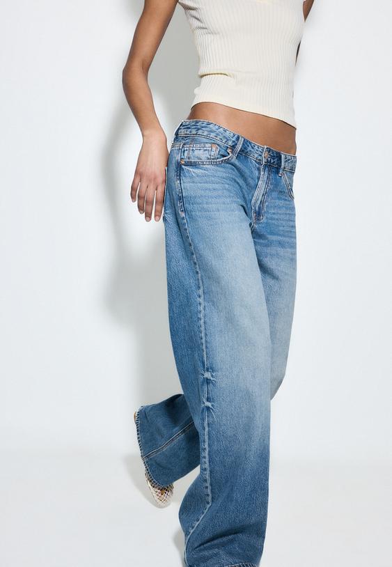 d91 jeans low wide leg