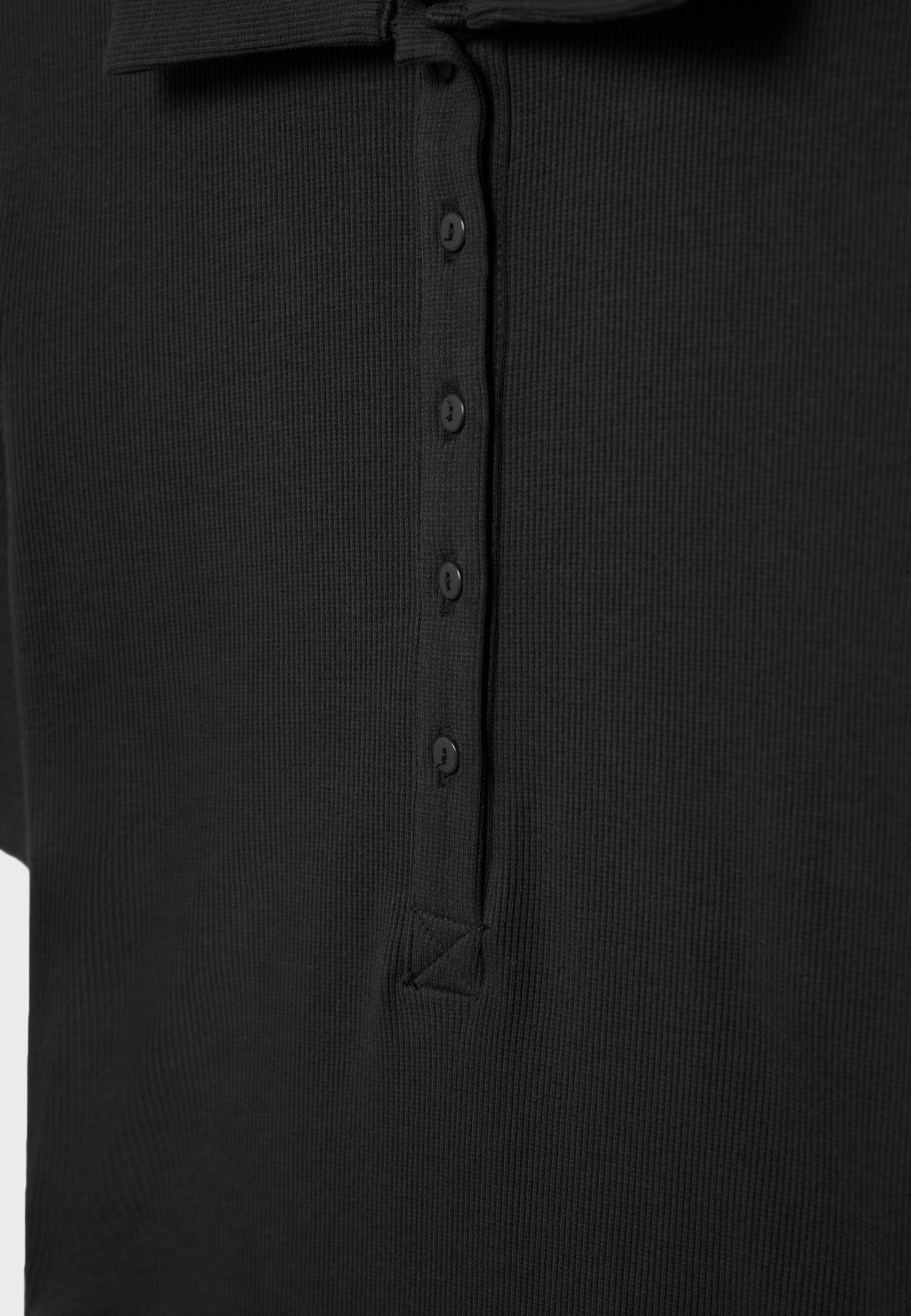 Polo bodysuit — Black