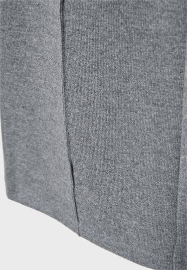 Soft-touch pintuck trousers — Dark grey 8