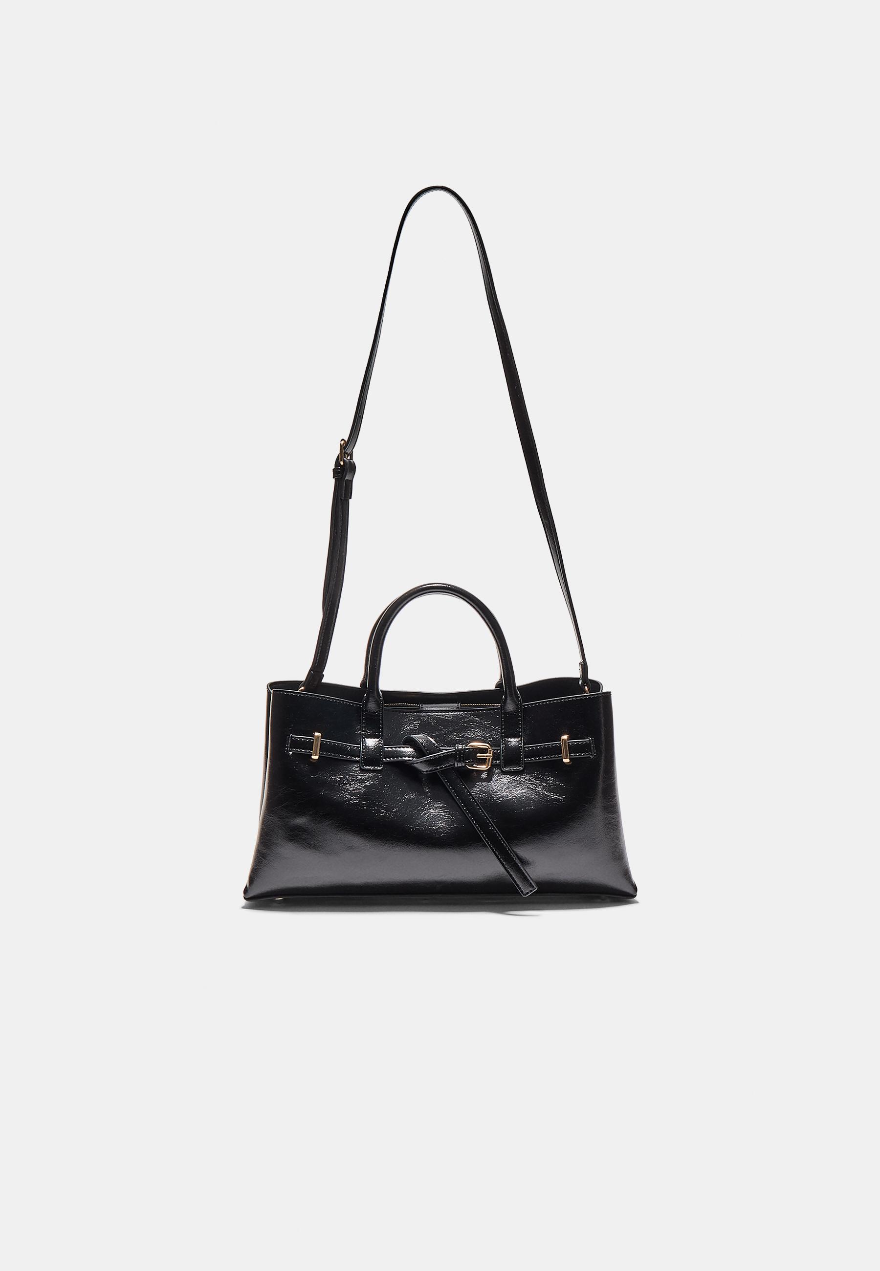 Kemerli tote çanta - Görsel 8