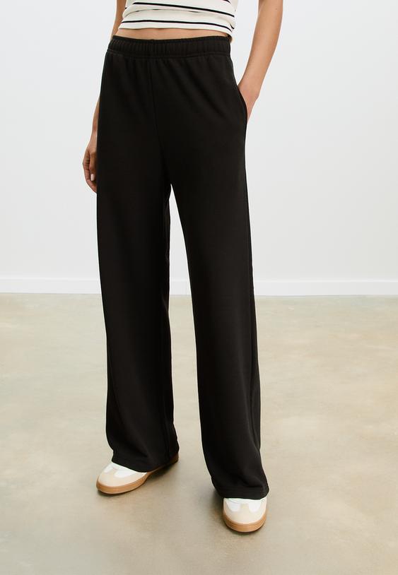 pantalon jogger wide leg