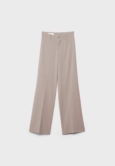 Wide-leg trousers — Beige 7
