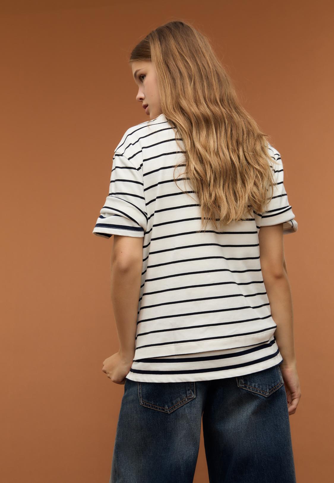 100 Katoen Loose Fit T Shirt Dames Basic T-shirt Regular Fit Heavy