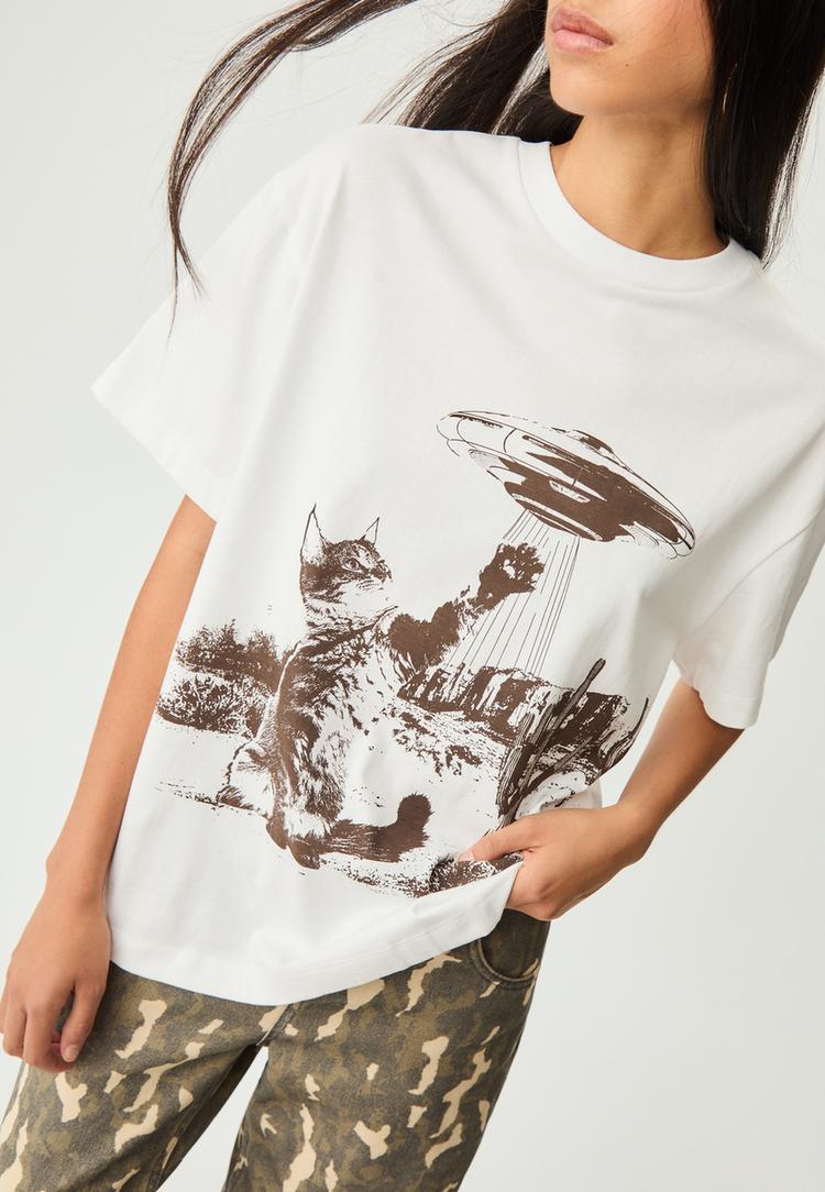 camiseta oversize posicional
