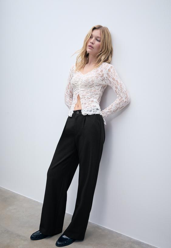 pantalon vestir recto