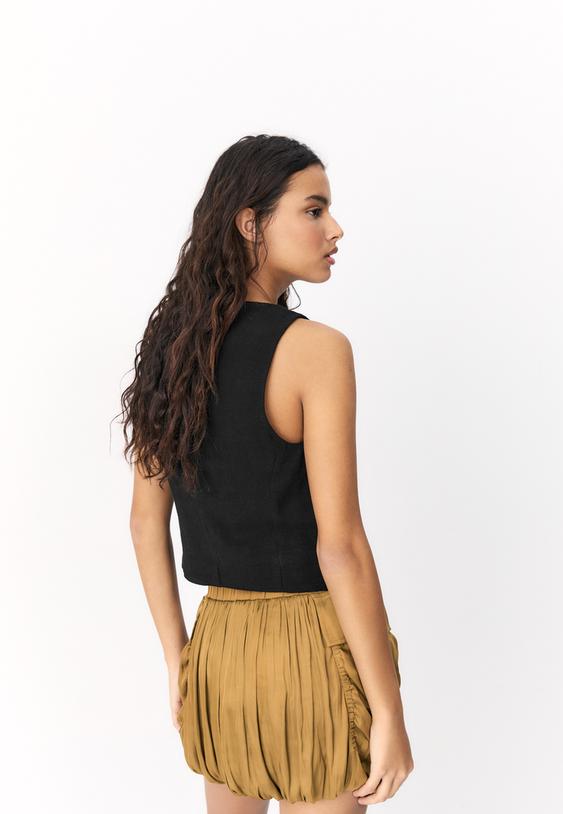 Елек С Копчета И Ефект Лен