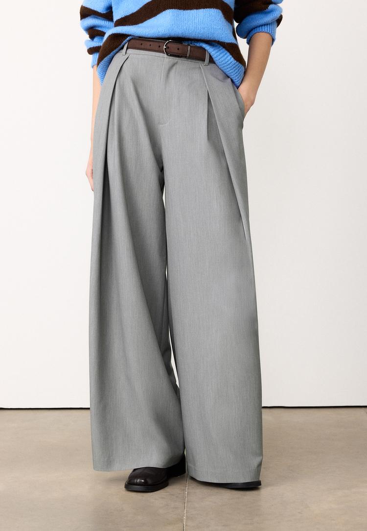 pantalon maxi pinza cinturon