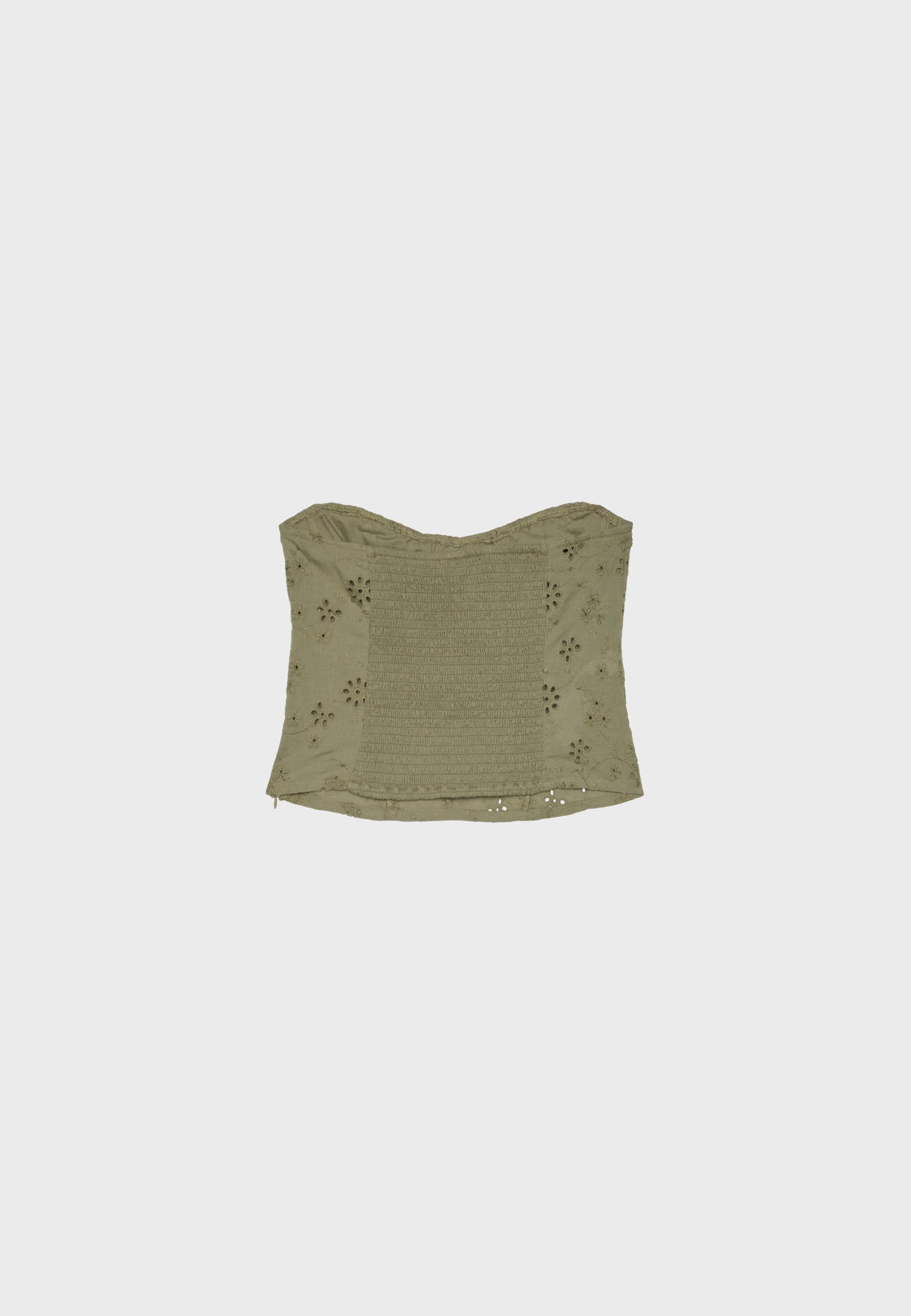 Corset bustier top