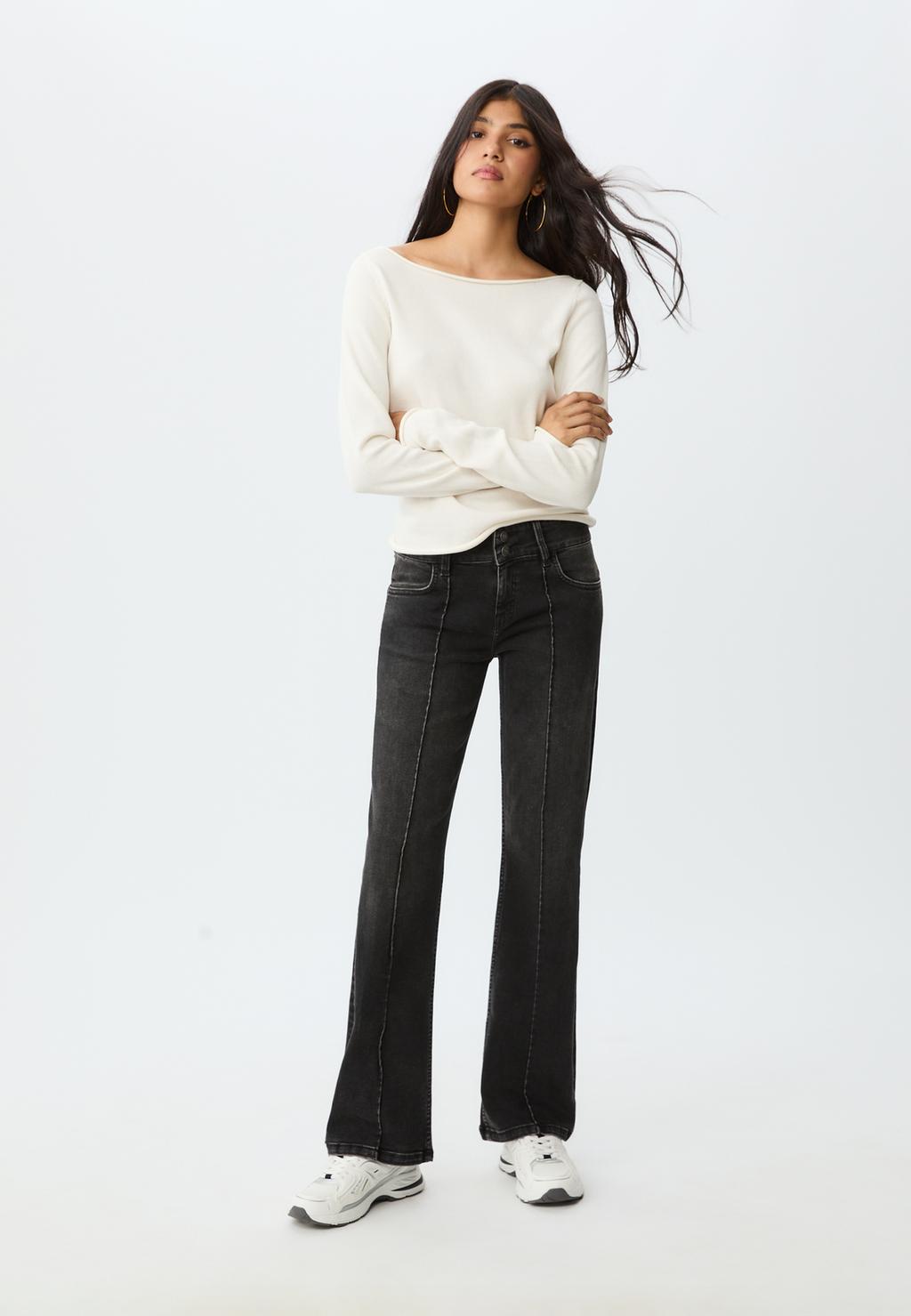 Jeans flare nervio