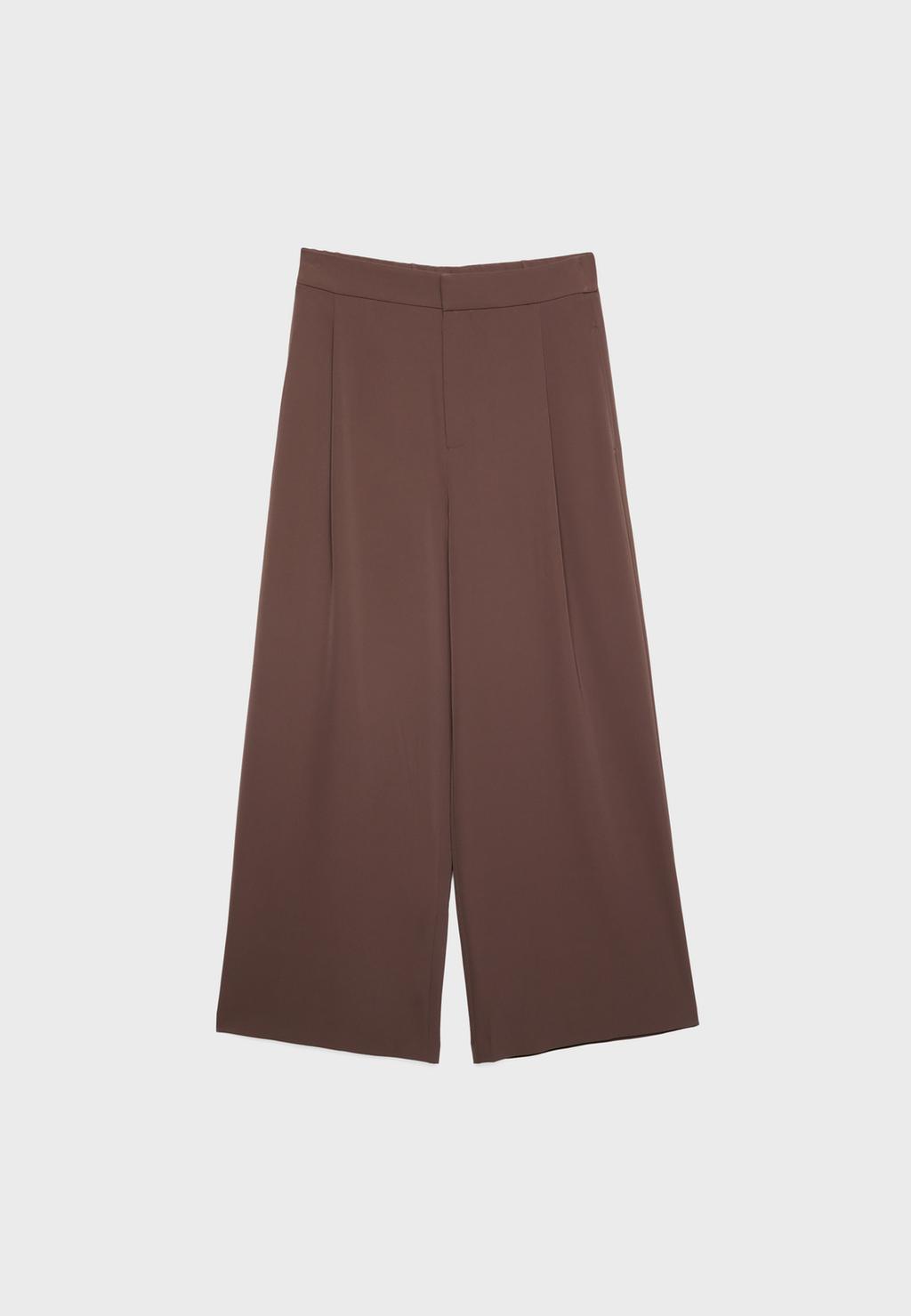 Culotte-Hose mit Abnähern