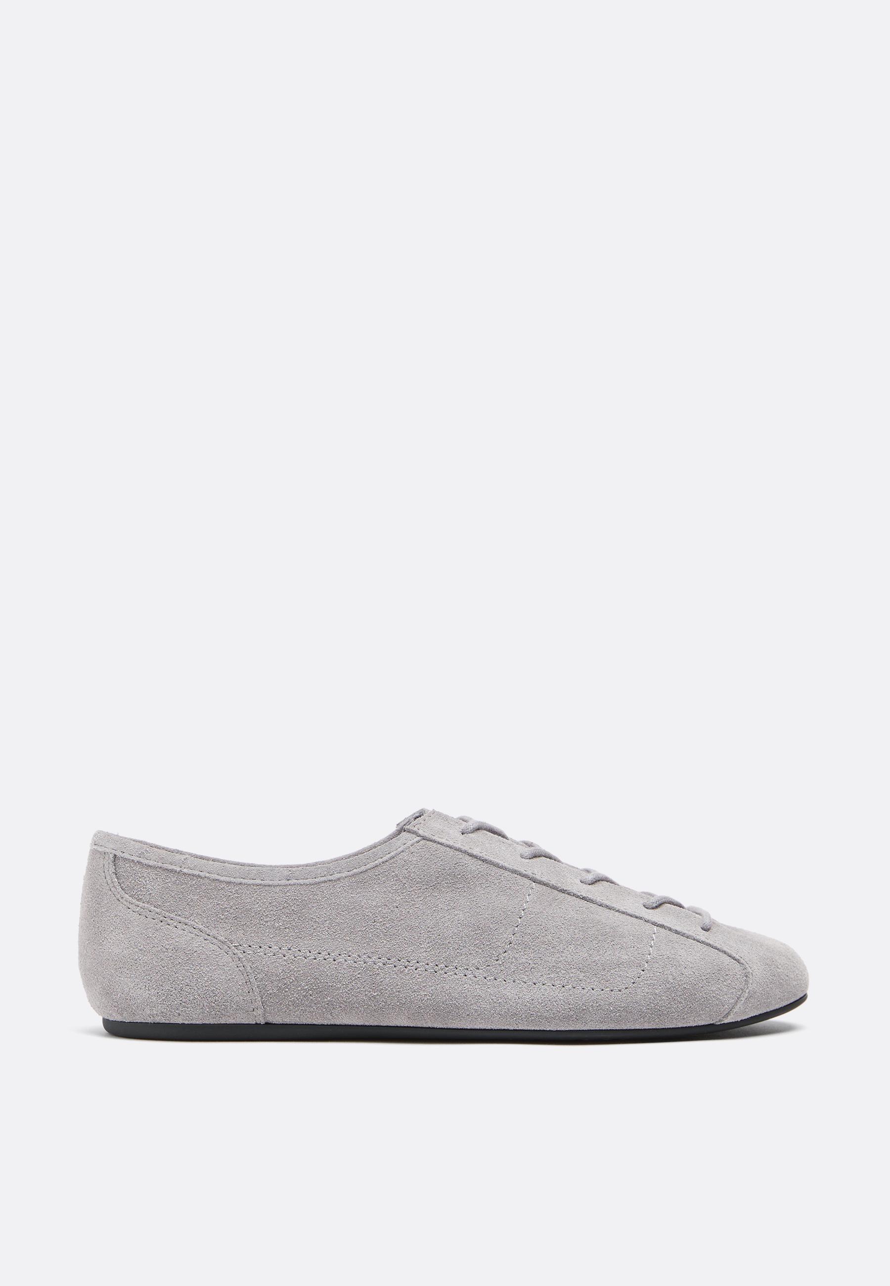 Stradivarius Blucher-Sneakers I Mjukt Läder dam