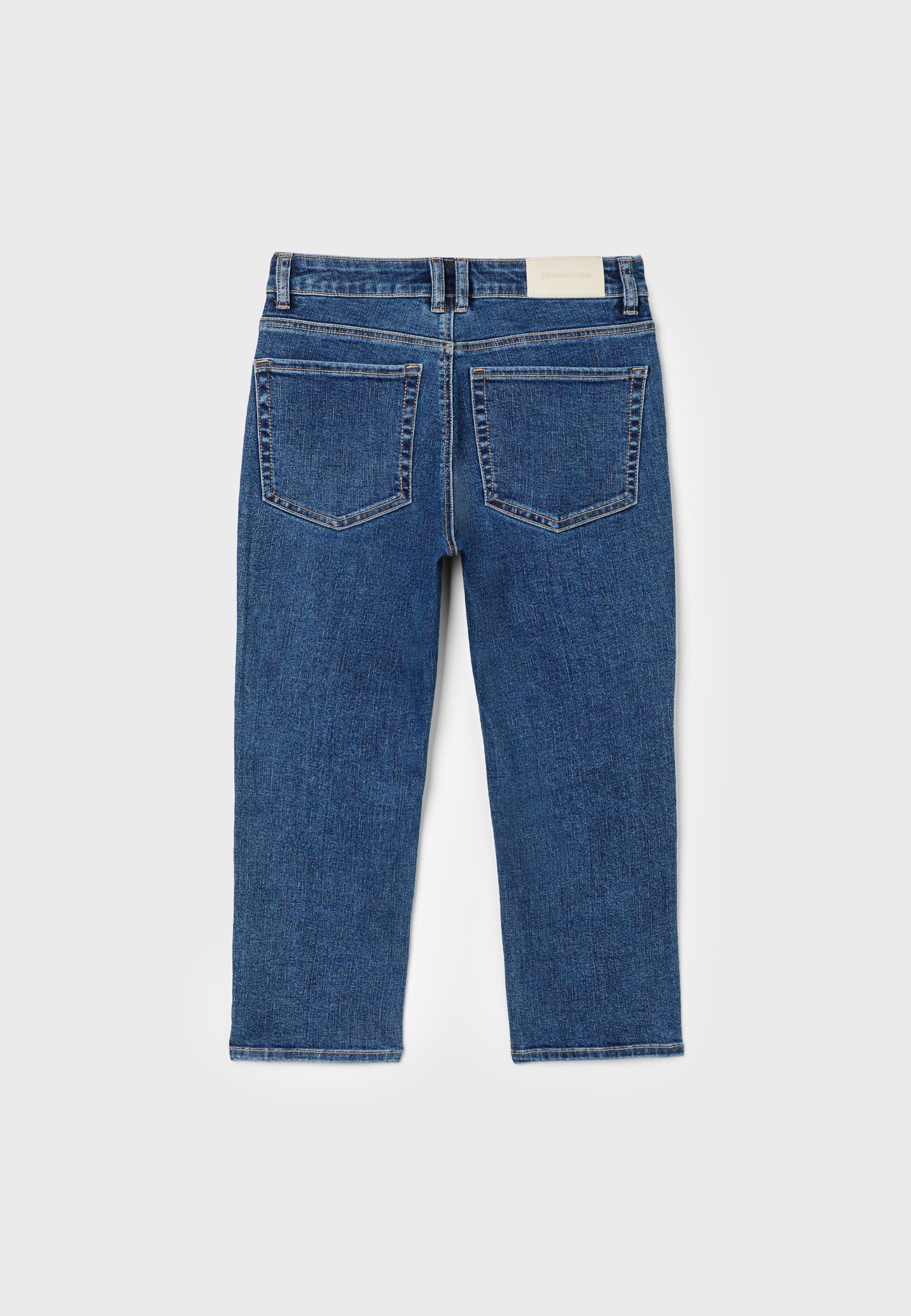 Capri jeans — MEDIUM DENIM WASH