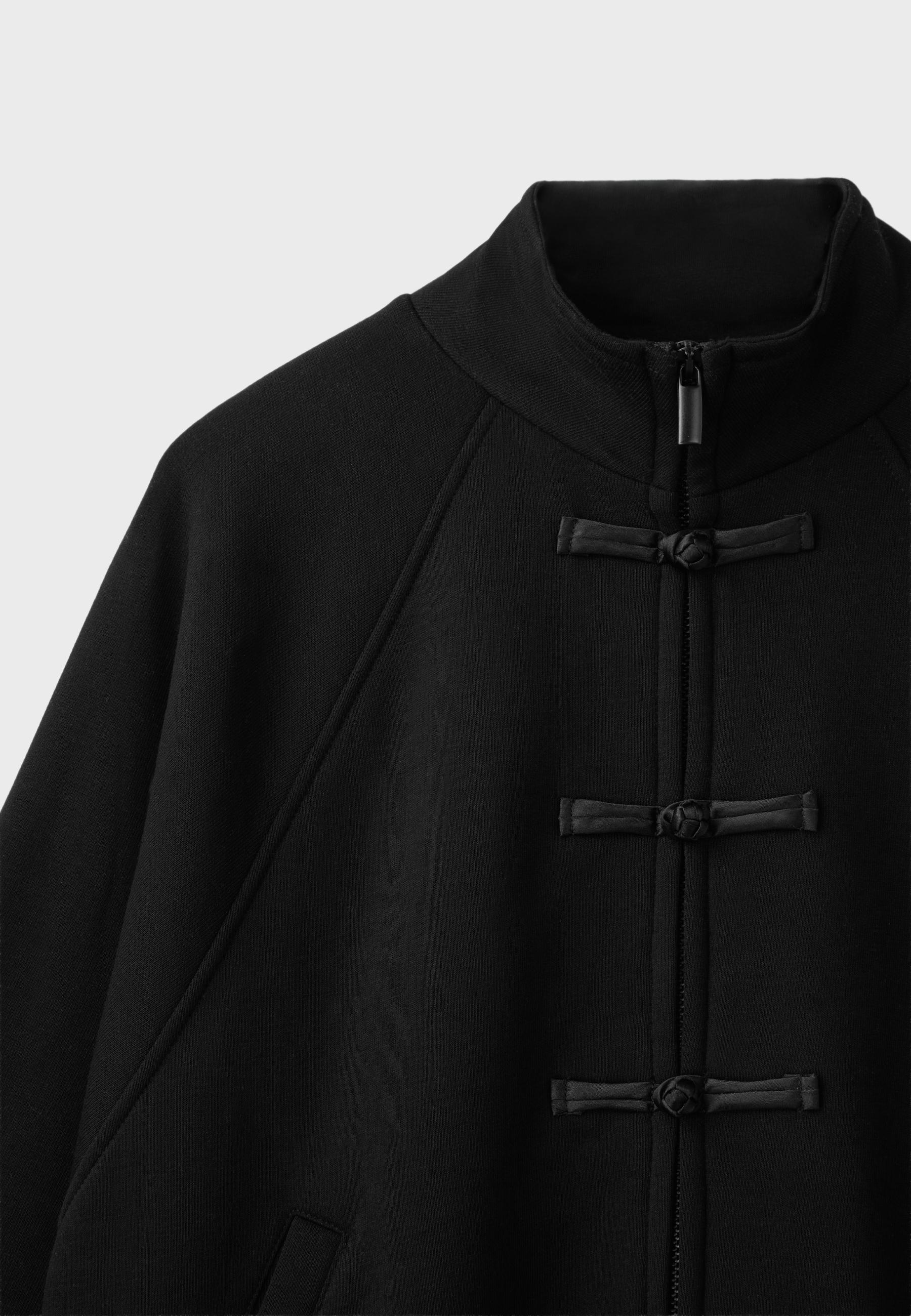 Toggle sweatshirt — Black