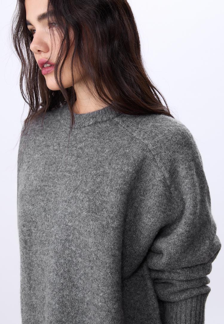 basic soft knit sweater