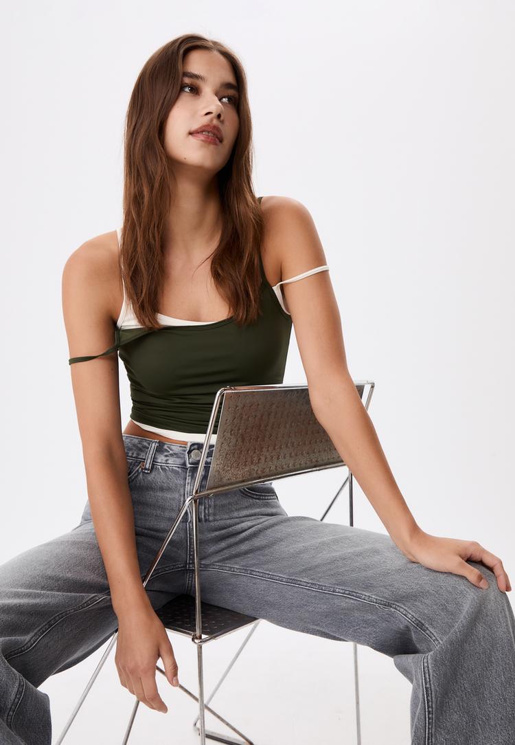 d92 straight wide leg jeans