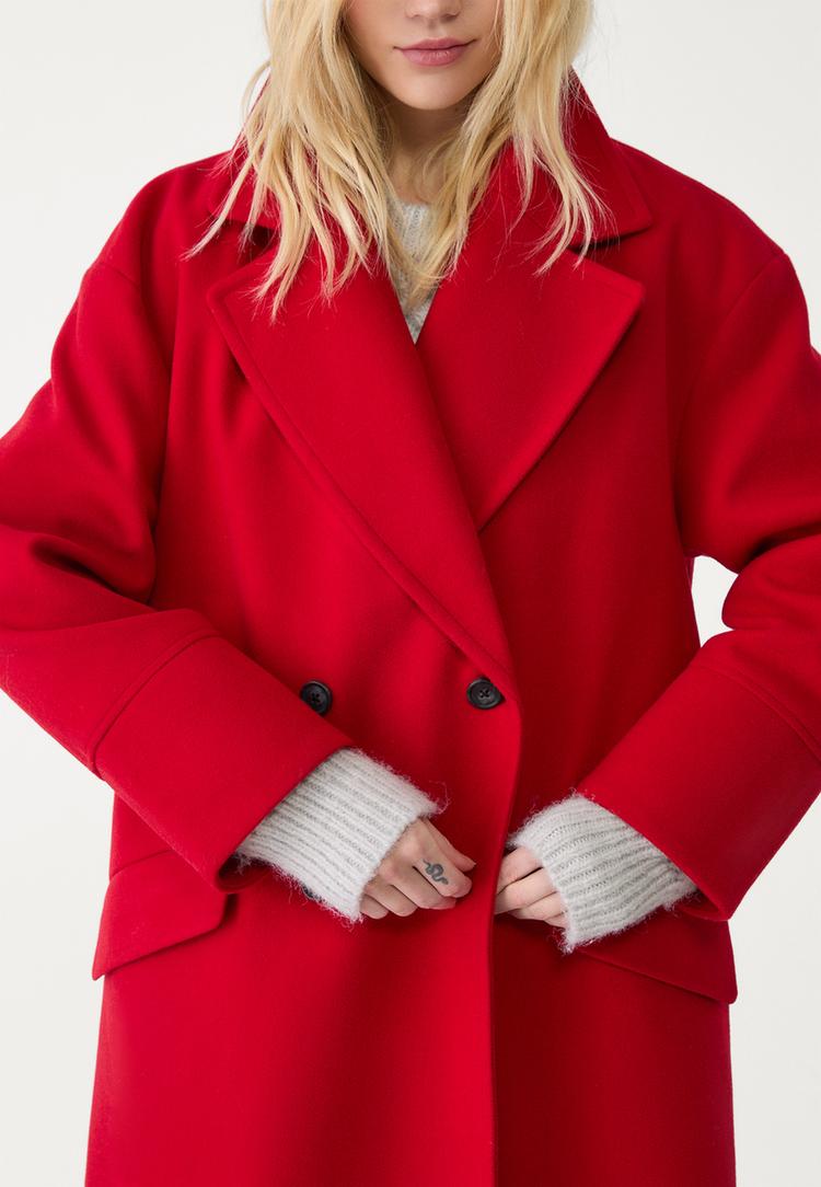 manteau long oversize