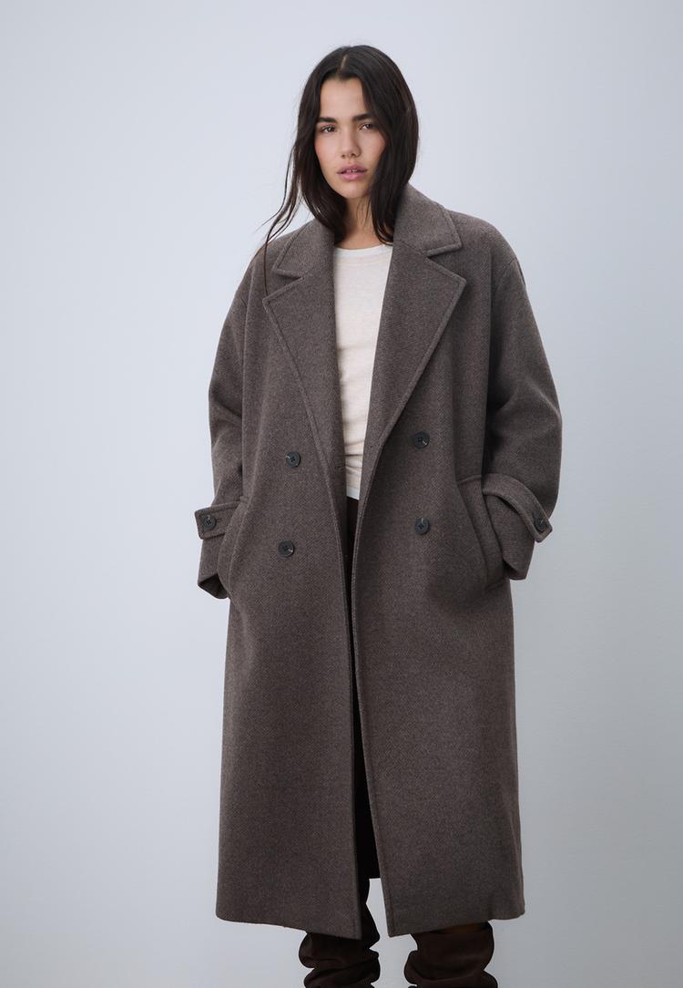 manteau long oversize