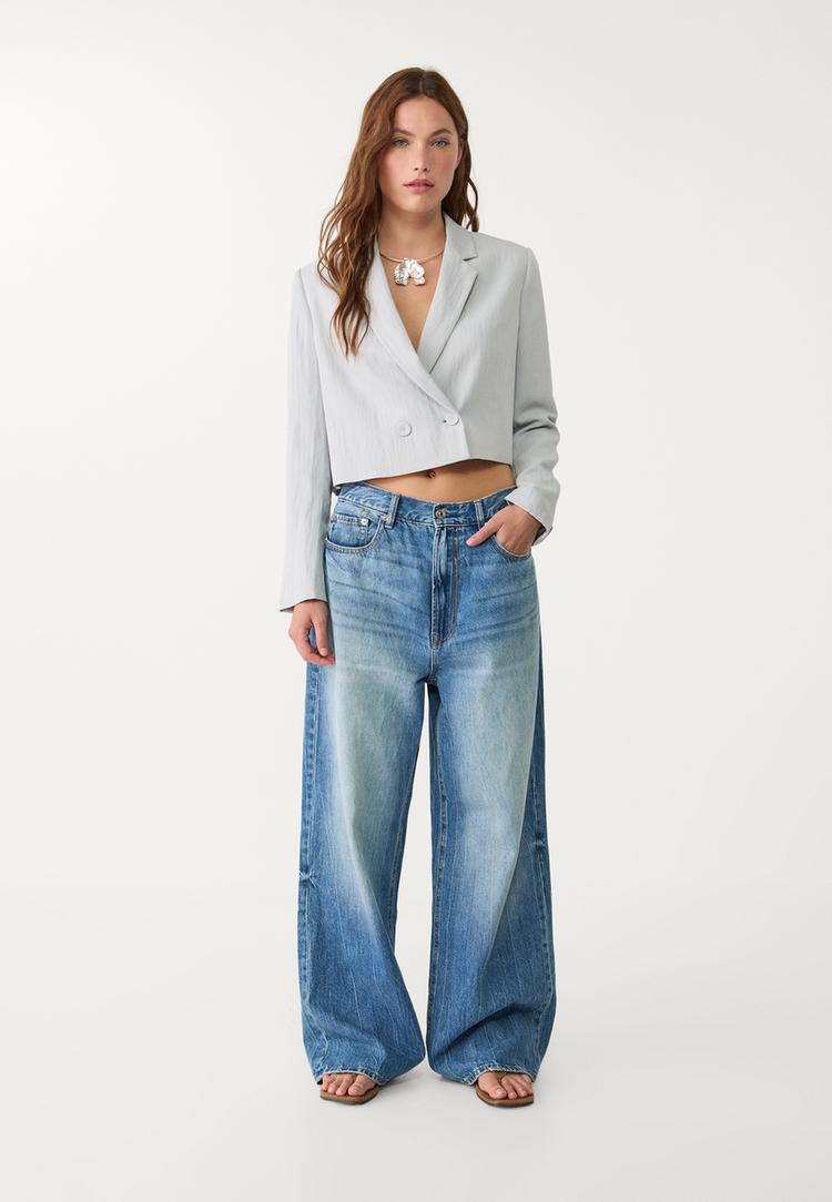 americana crop lazos espalda
