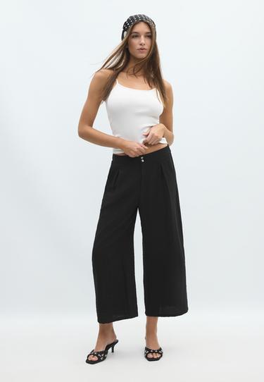 Rustic culottes — Black 2